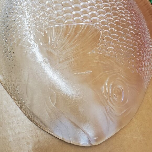 Arcoroc France Poisson Clear  Fish Serving Platter - Picture 4 of 10